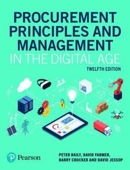 Paperback Procurement Principles and Management in the Digital Age Book