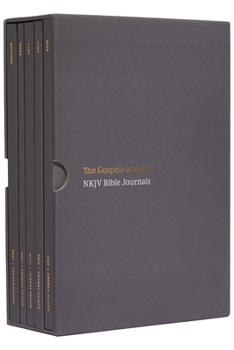 Paperback NKJV Bible Journals - The Gospels and Acts Box Set: Holy Bible, New King James Version Book
