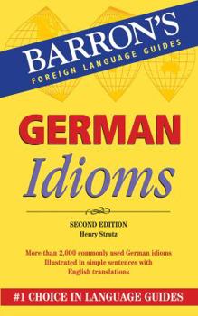 Paperback German Idioms Book