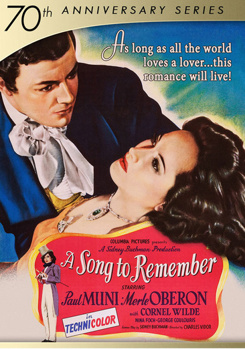 DVD A Song to Remember Book