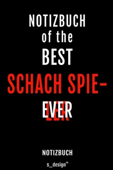 Notizbuch f�r Schach Spieler: Originelle Geschenk-Idee [120 Seiten kariertes blanko Papier]