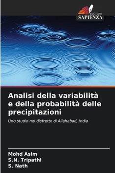 Paperback Analisi della variabilità e della probabilità delle precipitazioni [Italian] Book