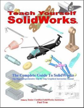 Spiral-bound Teach Yourself SolidWorks Book