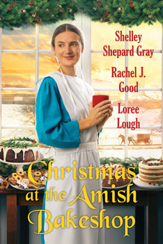 Paperback Christmas at the Amish Bakeshop Book