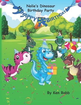 Paperback Nolie's Dinosaur Birthday Party Book