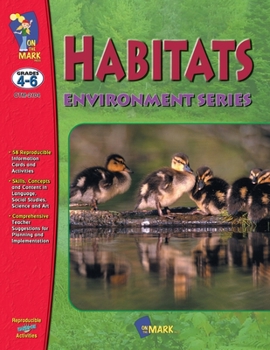 Paperback Habitats Gr. 4-6 Book