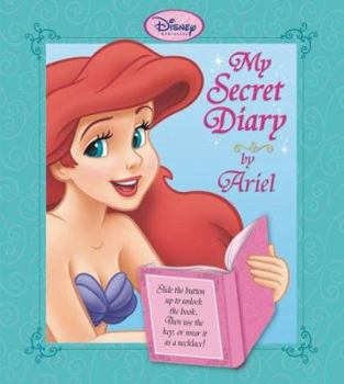 Hardcover Disney Princess My Secret Diary by Ariel [With Key Necklace] Book