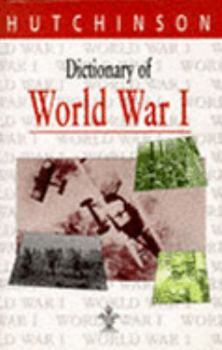 Hardcover Dictionary of World War I Book