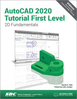 Paperback AutoCAD 2020 Tutorial First Level 2D Fundamentals Book