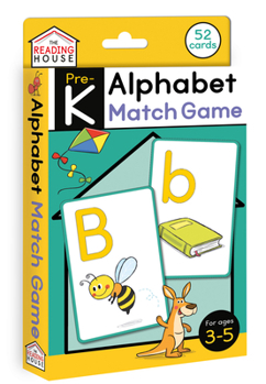 Cards Alphabet Match Game (Flashcards): Flash Cards for Preschool and Pre-K, Ages 3-5, Games for Kids, ABC Learning, Uppercase and Lowercase, Phonics, Memor Book