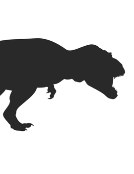 Paperback T-Rex Notebook: Simple lined dinosaur themed journal/diary - 8.5*11 (105 pages) Book