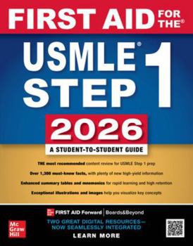 Paperback First Aid for the USMLE Step 1 2026 Book