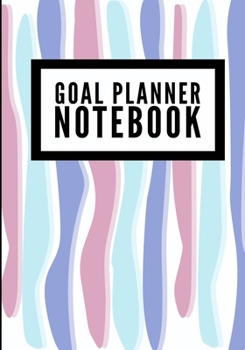 Paperback Goal Planner Notebook: Terrazzo Pattern (21) - Undated Goal Planner, Durable Journal Diary Notebook, Organizer For Project Planning & Goal Se Book