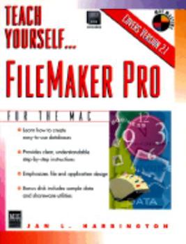 Paperback Teach Yourself FileMaker Pro [With *] Book