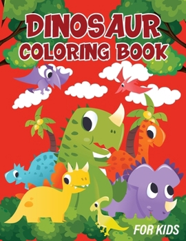 Paperback Dinosaurs Activity Book: Easy Dino Activity Book [Large Print] Book
