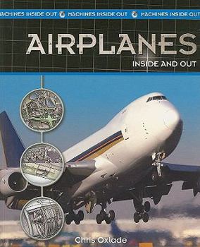 Paperback Airplanes Inside and Out (Machines Inside Out) Book