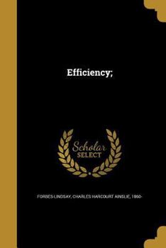 Paperback Efficiency; Book