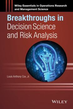 Hardcover Breakthroughs in Decision Science and Risk Analysis Book