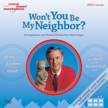 Calendar Mister Rogers' Neighborhood 2021 Square Book