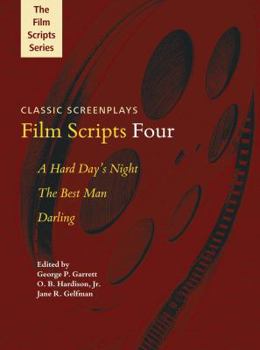 Paperback Film Scripts Four: A Hard Day's Night/The Best Man/Darling Book