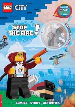 Paperback Lego (R) City: Stop the Fire! Activity Book (with Freya McCloud Minifigure and Firefighting Robot) Book