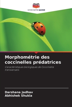 Paperback Morphométrie des coccinelles prédatrices [French] Book