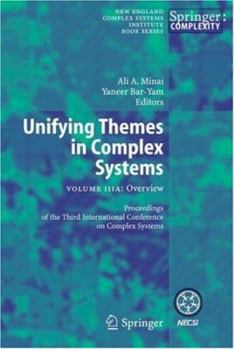 Paperback Unifying Themes in Complex Systems: Volume Iiia: Overview Book