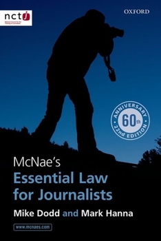 Paperback McNae's Essential Law for Journalists Book