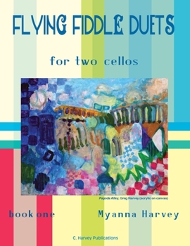 Paperback Flying Fiddle Duets for Two Cellos, Book One Book