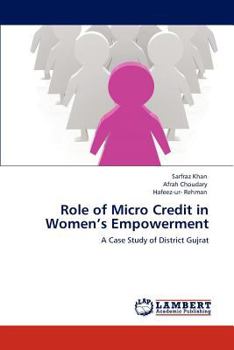Paperback Role of Micro Credit in Women's Empowerment Book