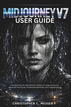 Paperback Midjourney V7 User Guide: Complete Step-By-Step Manual to Master AI Image Generation, Advanced Techniques, Professional Workflows, and Troubleshooting Book