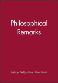Paperback Philosophical Remarks Book