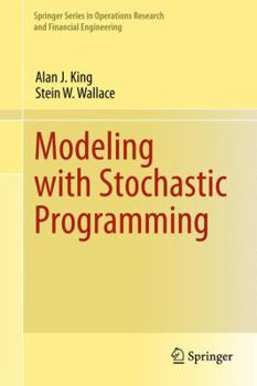 Paperback Modeling with Stochastic Programming Book