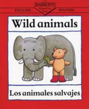 Paperback Wild Animals: English-Spanish [Spanish] Book