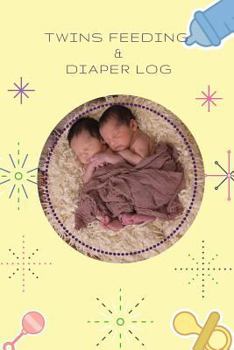 Paperback Twins Feeding and Diaper Log Book