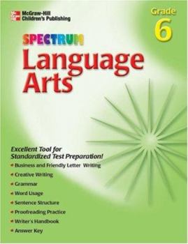 Paperback Language Arts Grade 6 Book