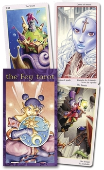 Paperback The Fey Tarot Deck Book