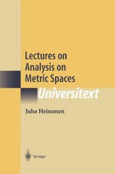 Paperback Lectures on Analysis on Metric Spaces Book