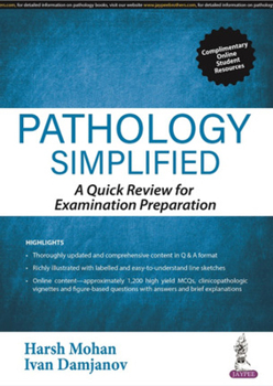 Paperback Pathology Simplified: A Quick Review for Examination Preparation Book