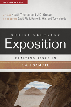 Paperback Exalting Jesus in 1 & 2 Samuel Book