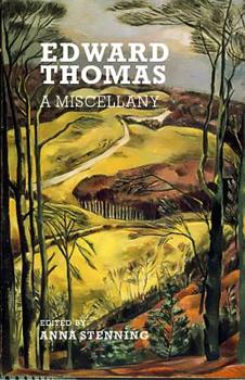 Paperback Edward Thomas: A Miscellany Book