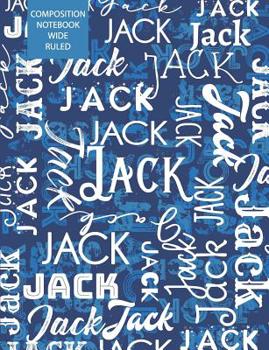 Paperback Jack Composition Notebook Wide Ruled Book