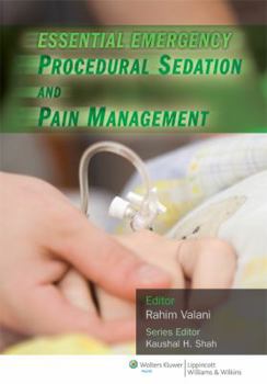 Paperback Essential Emergency Procedural Sedation and Pain Management Book