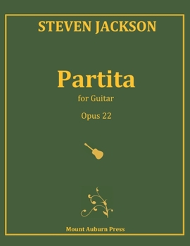 Paperback Partita for Guitar: Opus 22 Book