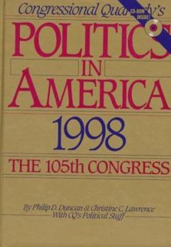 Hardcover Politics in America 1998 Hardbound Edition W/CD [With CD-ROM] Book