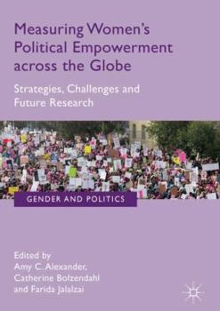 Hardcover Measuring Women's Political Empowerment Across the Globe: Strategies, Challenges and Future Research Book