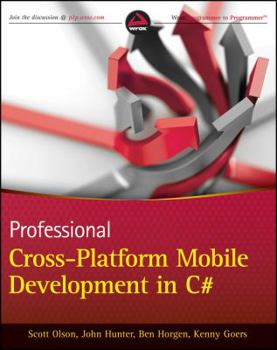 Paperback Professional Cross-Platform Mobile Development in C# Book