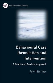 Paperback Behavioral Case Formulation and Intervention: A Functional Analytic Approach Book