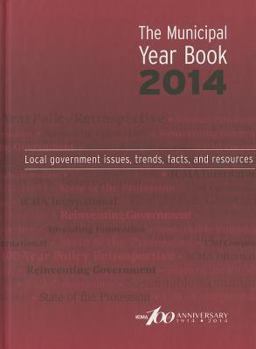 Hardcover Municipal Year Book 2014: Washington, DC Book