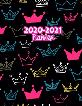 2020-2021 Planner: Two Year Calendar Organizer and Goal Journal | January 2020 - December 2021 Daily, Weekly and Monthly Planner Book with Back Sticker Expression Wall for 2 Years | Design Code 619925